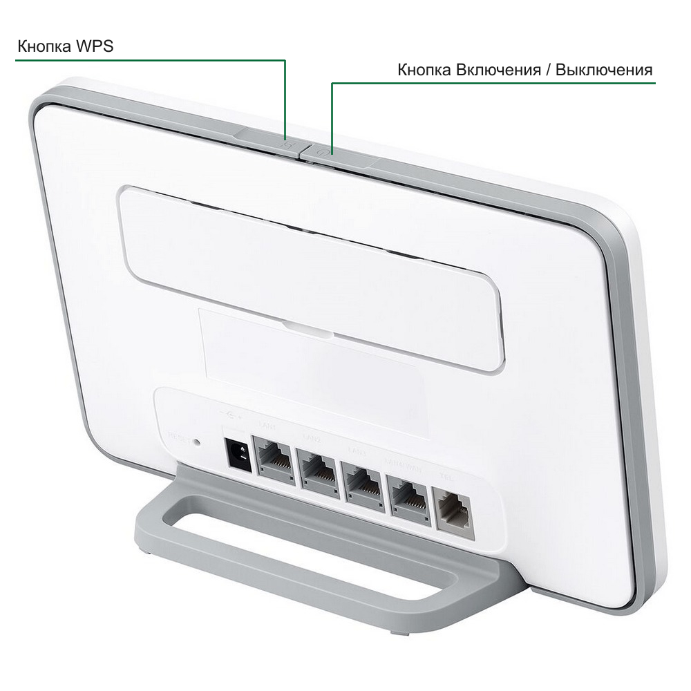 Huawei B535 кнопки включения