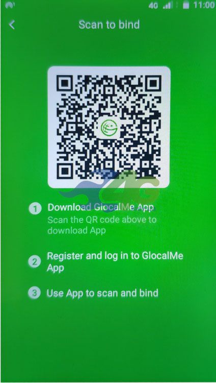 QR-код для сполучення зі смартфоном