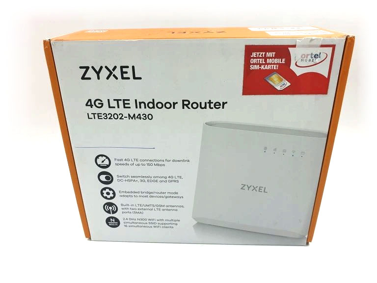Коробка ZyXel LTE3202-M430
