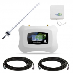 Комплект зв'язку GSM / 4G LTE 1800 МГц з підсилювачем ATNJ AS-D1 (мобільний зв'язок і 4G інтернет)