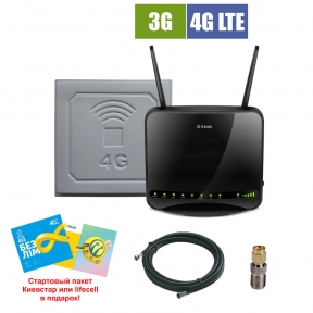 Комплект бездротового 3G/4G інтернету InterGSM Home Internet L2