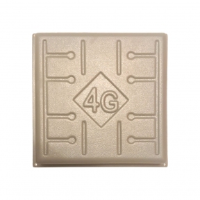 Панельна 3G/4G LTE антена RunBit Solo посиленням 17 dBi N-роз'єм (850-960 МГц, 1700-2700 МГц)