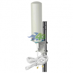 Всеспрямована 2G/3G/4G антена InterGSM GJX-698-2700-10 SMA MIMO посиленням 10-12 dBi (Київстар, Vodafone, Lifecell)