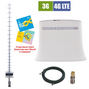 Комплект бездротового 3G/4G інтернету InterGSM Home Internet Z5
