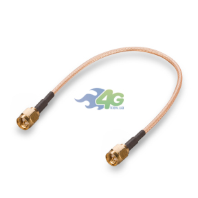Антенний перехідник (pigtail) SMA-male - SMA-male (кабель RG316)