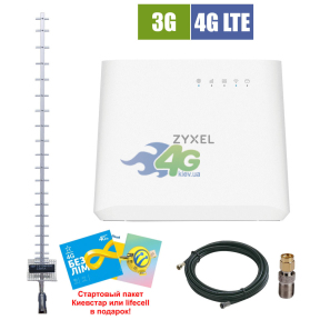 Комплект бездротового 3G/4G інтернету InterGSM Home Internet M1