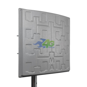 Панельна 3G/4G LTE MIMO антена Сарма посиленням 2 x 19 dBi 1700-2600 МГц (Київстар, Vodafone, Lifecell)
