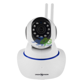 Бездротова поворотна Wi-Fi IP відеокамера GreenVision GV-088-GM-DIG10-10 PTZ 720p