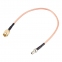 Антенний перехідник (pigtail) TS9 - SMA-male (кабель RG316) прямий