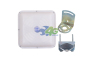 Панельна 3G/4G LTE антена Energy MIMO посиленням 2 x 15 dBi (1700-2700 МГц) 23смх23см
